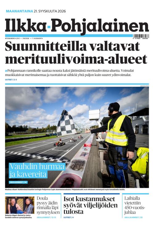 Ilkka-Pohjalainen 21.9.2026