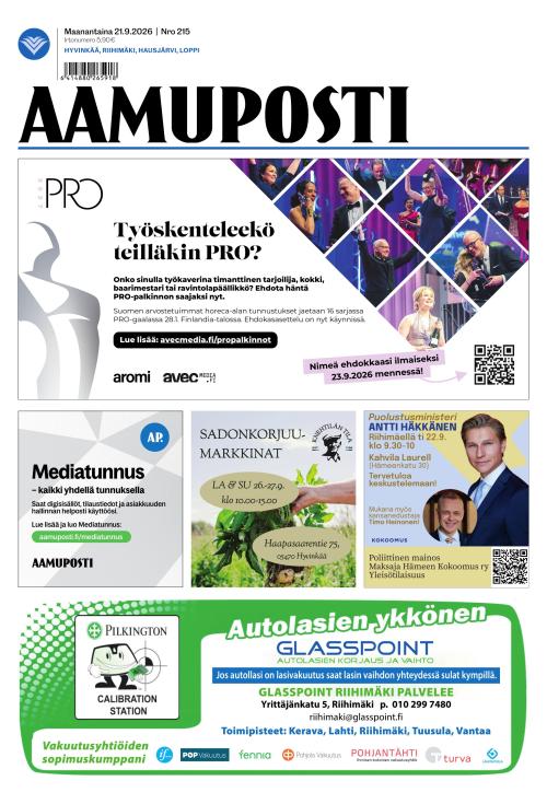 Aamuposti 21.9.2026