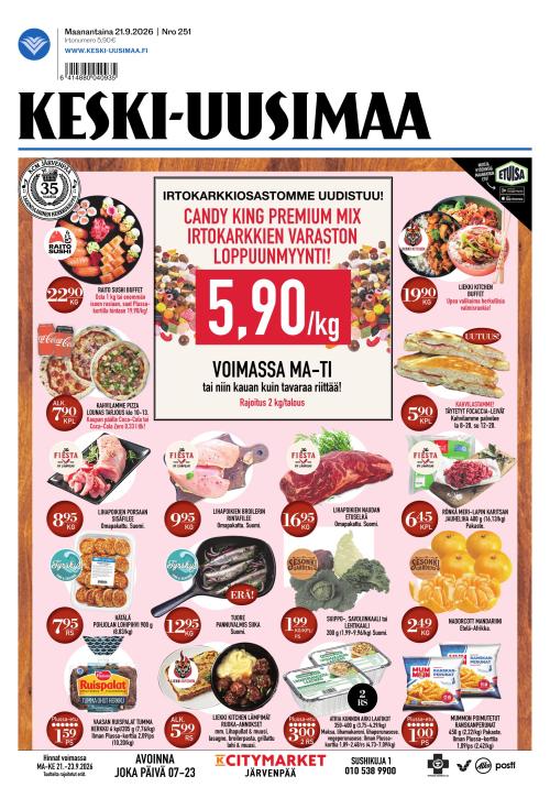 Keski-Uusimaa 21.9.2026
