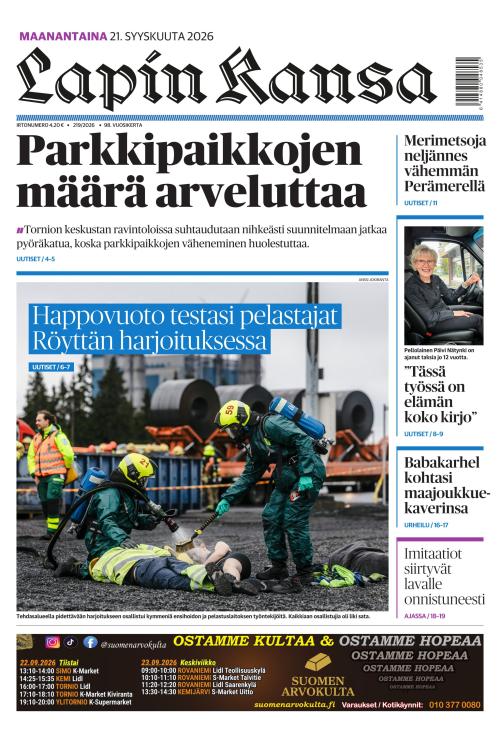 Lapin Kansa 21.9.2026