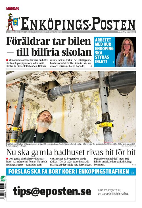 Enköpings-Posten 21.9.2026