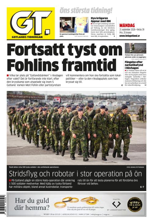 Gotlands Tidningar 21.9.2026