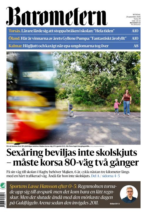 Barometern OT 21.9.2026