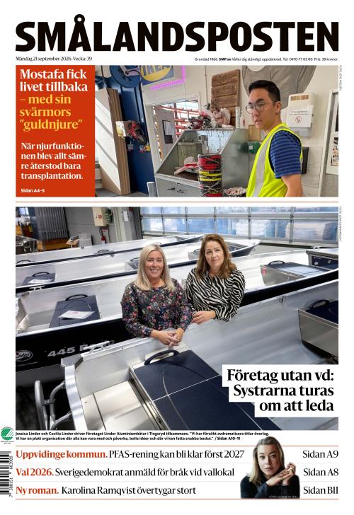 Smålandsposten 21.9.2026