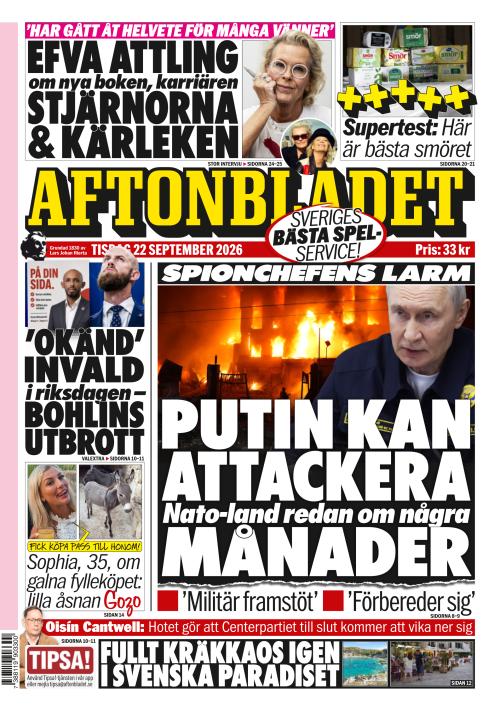 Aftonbladet 22.9.2026
