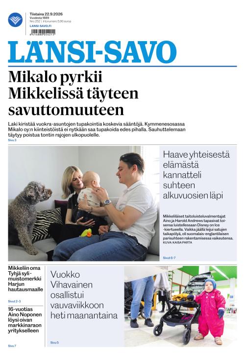 Länsi-Savo 22.9.2026