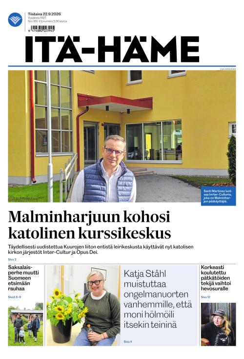 Itä-Häme 22.9.2026