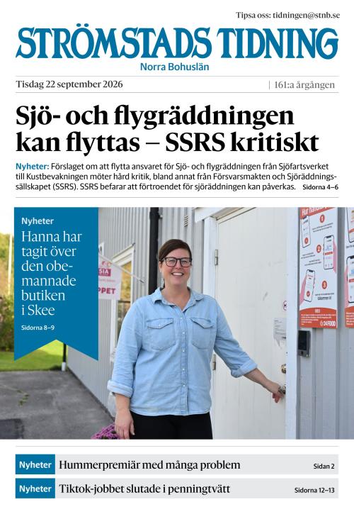 Strömstads Tidning 22.9.2026