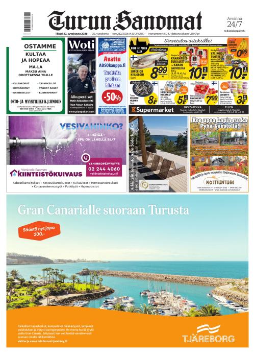 Turun Sanomat 22.9.2026