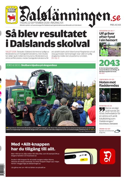 Dalslänningen 22.9.2026