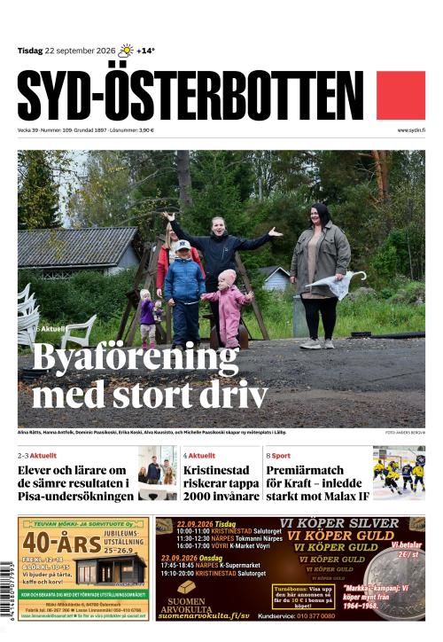 Syd-Österbotten 22.9.2026