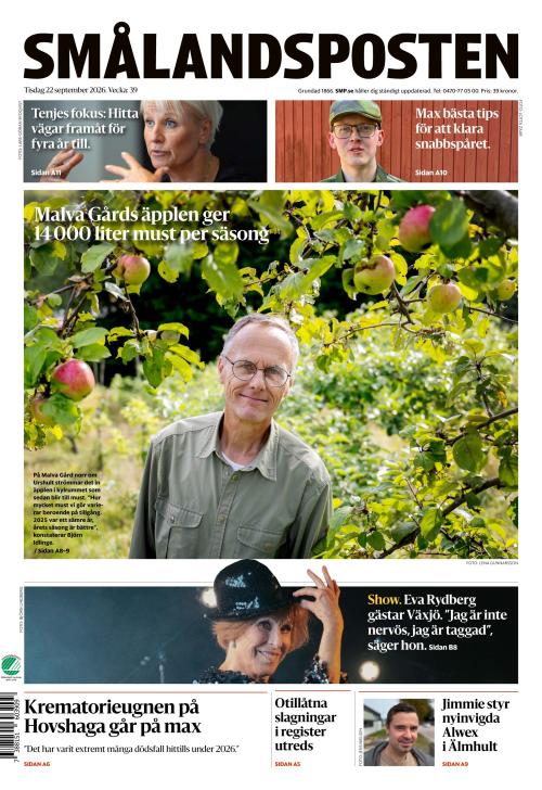 Smålandsposten 22.9.2026