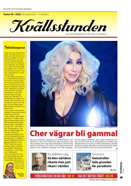 Kvällsstunden 40/2026