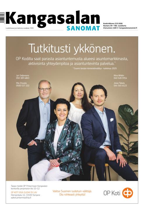 Kangasalan Sanomat 23.9.2026