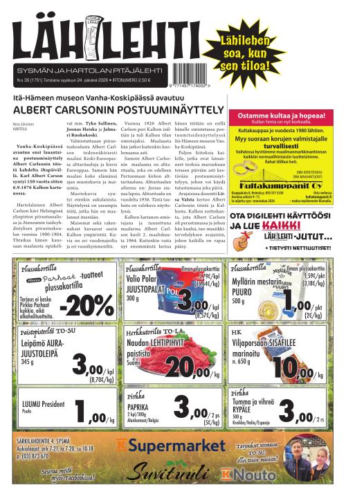 Lähilehti 39/2026