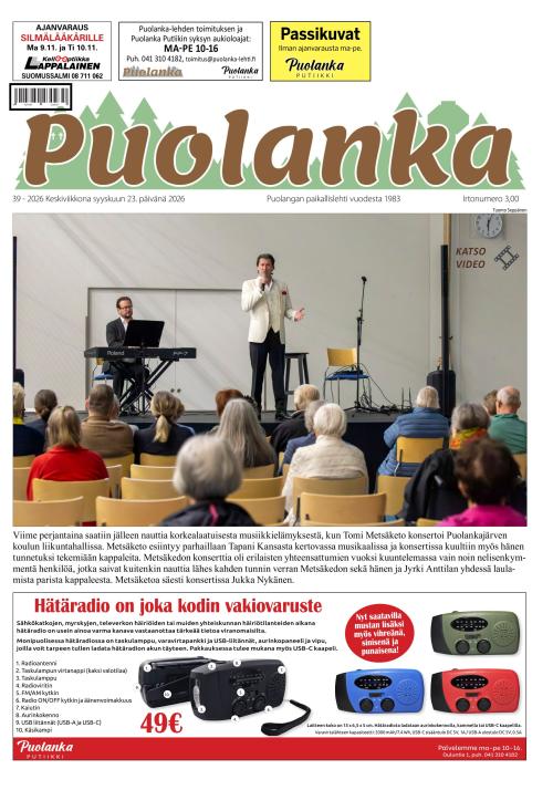 Puolanka-lehti 23.9.2026