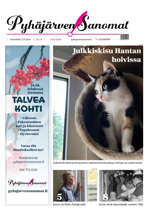 Pyhäjärven Sanomat 23.9.2026