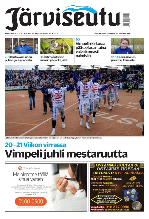 Järviseutu 23.9.2026