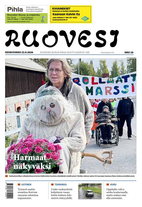 Ruovesi-lehti 23.9.2026