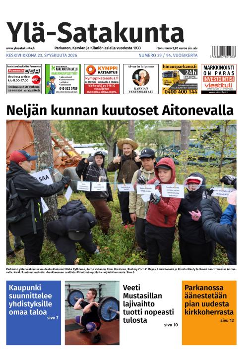 Ylä-Satakunta 23.9.2026