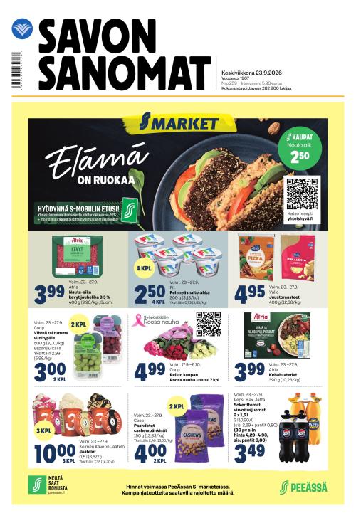 Savon Sanomat 23.9.2026