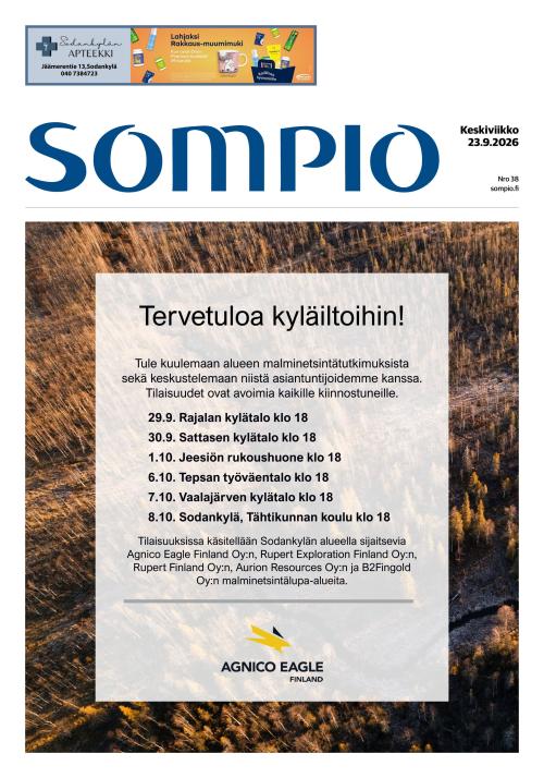 Sompio 23.9.2026