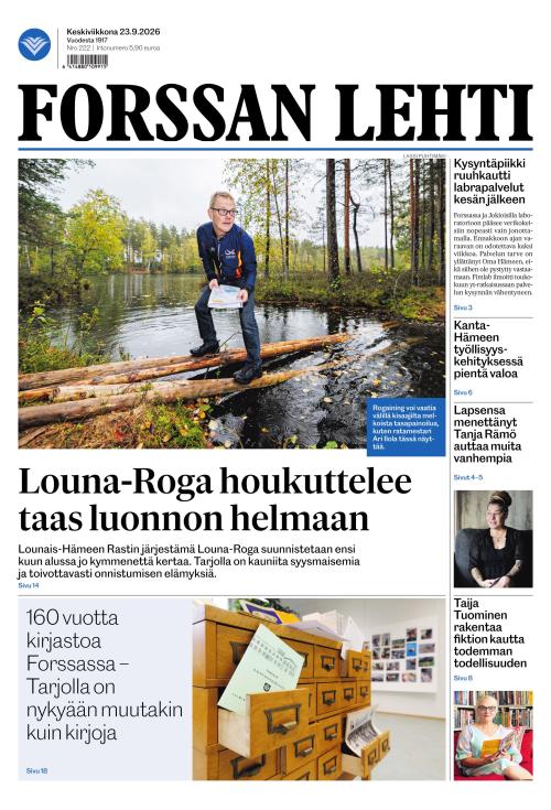 Forssan Lehti 23.9.2026