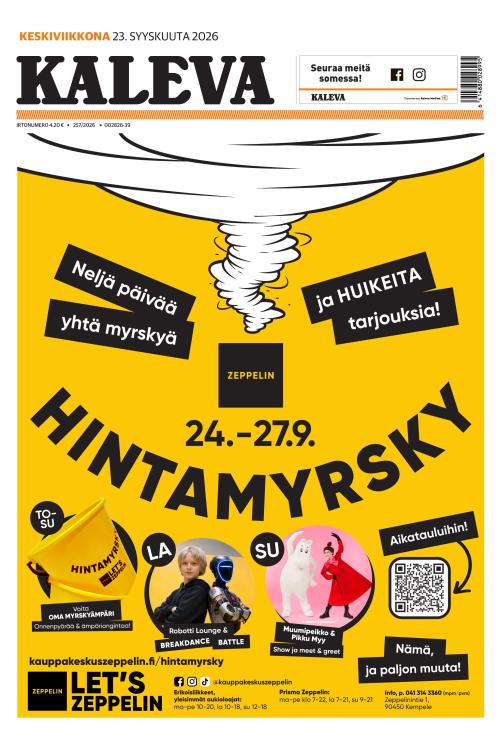 Kaleva 23.9.2026