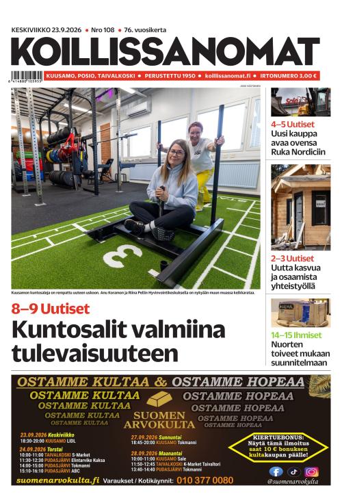 Koillissanomat 23.9.2026