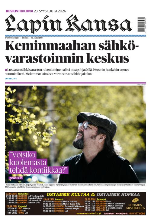 Lapin Kansa 23.9.2026