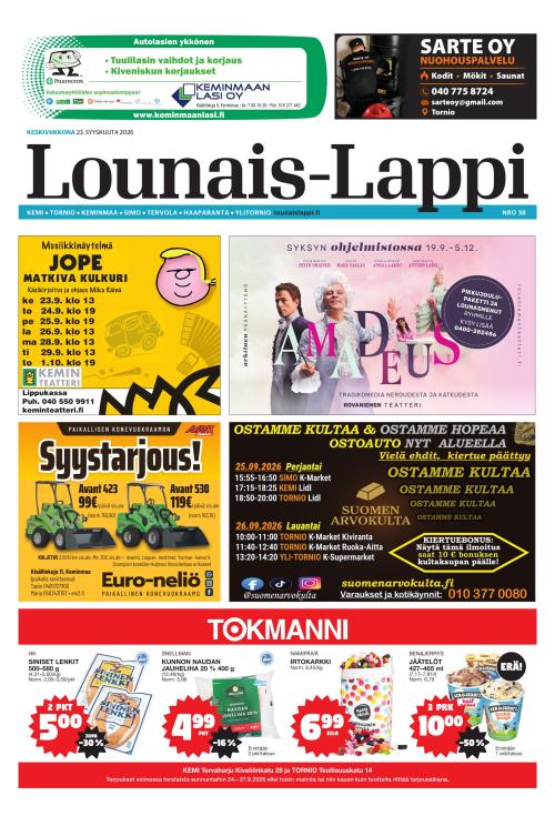 Lounais-Lappi 23.9.2026