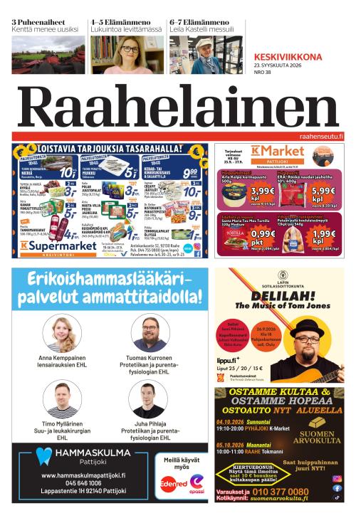 Raahelainen 23.9.2026