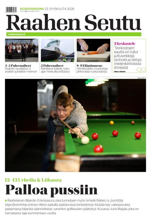 Raahen Seutu 23.9.2026