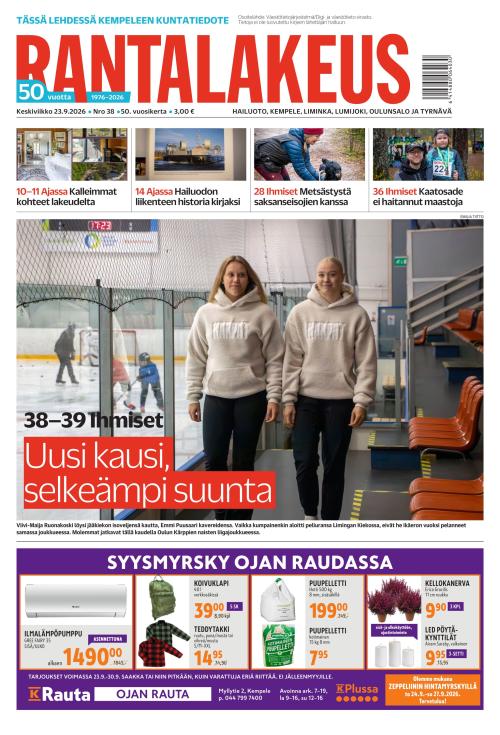Rantalakeus 23.9.2026