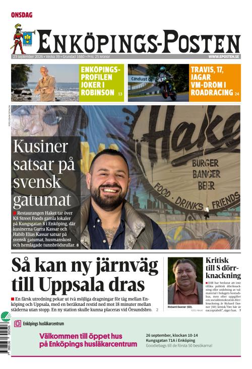 Enköpings-Posten 23.9.2026