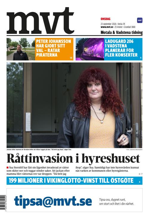 Motala Vadstena Tidning 23.9.2026