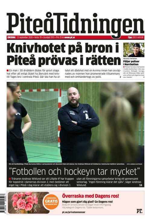 Piteå-Tidningen 23.9.2026