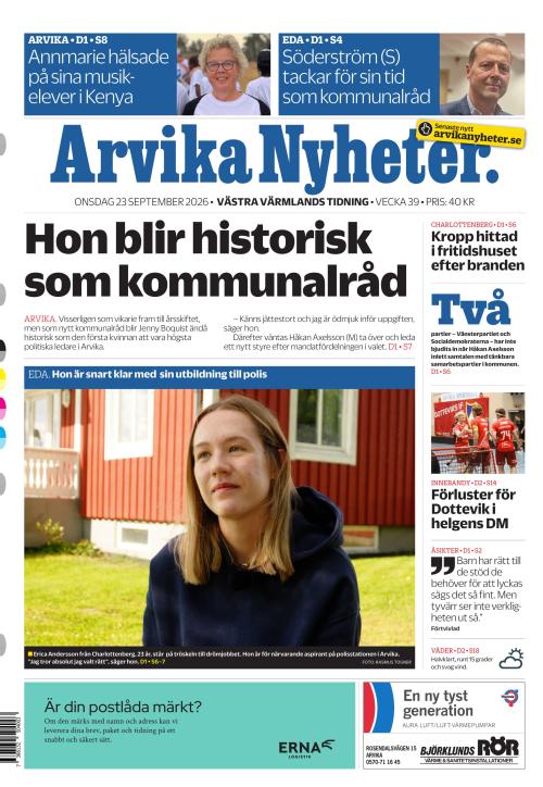 Arvika Nyheter 23.9.2026