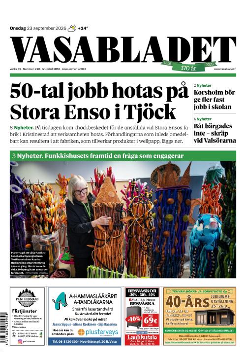 Vasabladet 23.9.2026
