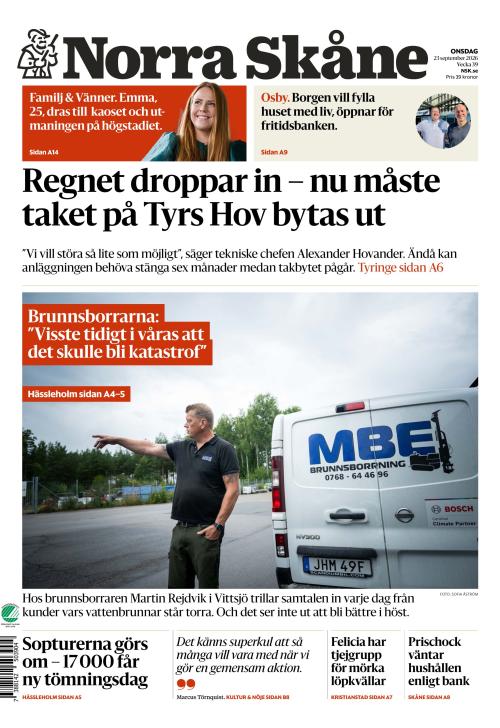 Norra Skåne 23.9.2026