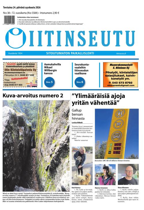 Iitinseutu 24.9.2026