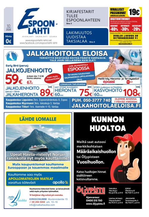 Espoonlahti-lehti 24.9.2026