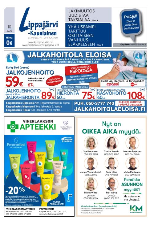 Lippajärvi-Kauniainen-lehti 24.9.2026