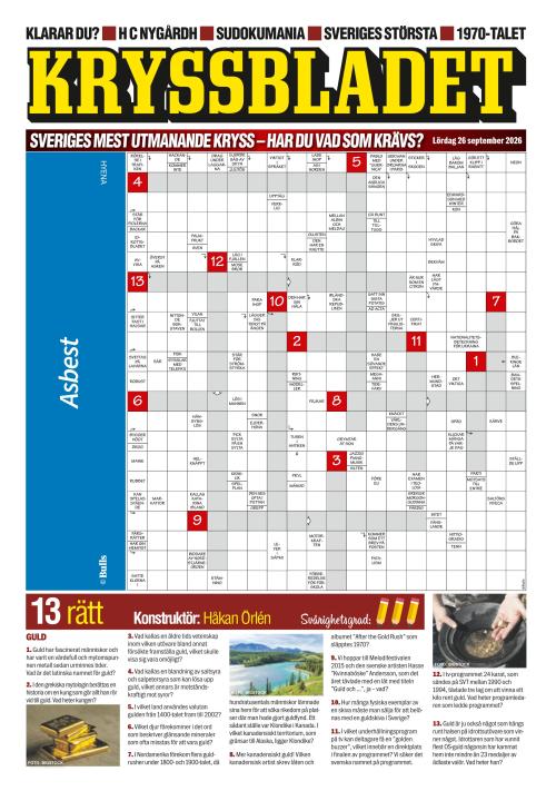 Aftonbladet Lördag 26.9.2026