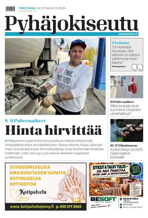 Pyhäjokiseutu 24.9.2026