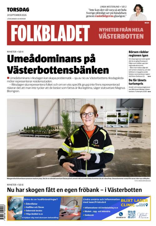 Folkbladet (Västerbotten) 24.9.2026