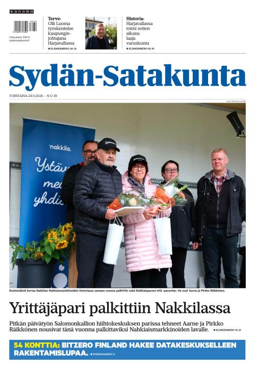 Sydän-Satakunta ja Jokilaakso 24.9.2026