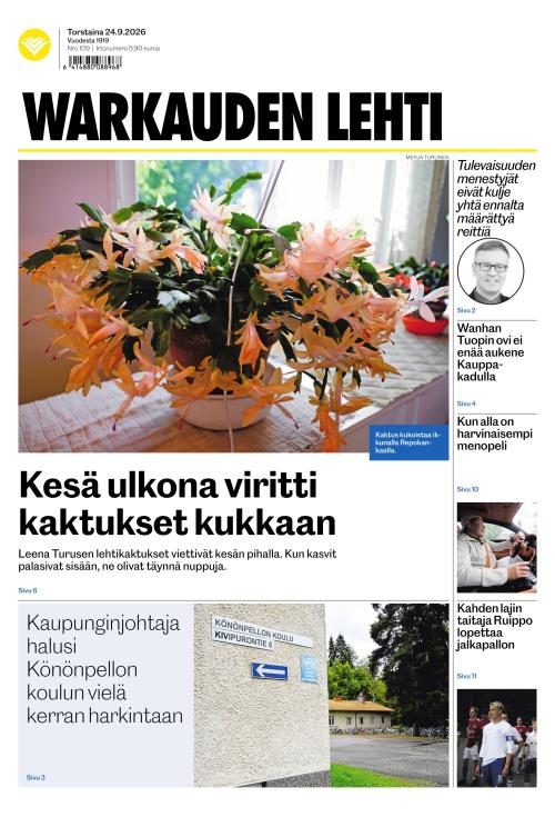 Warkauden Lehti 24.9.2026