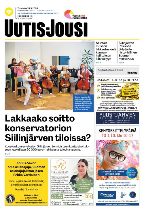 Uutis-Jousi 24.9.2026