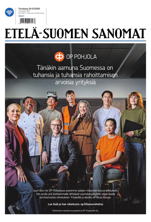 Etelä-Suomen Sanomat 24.9.2026